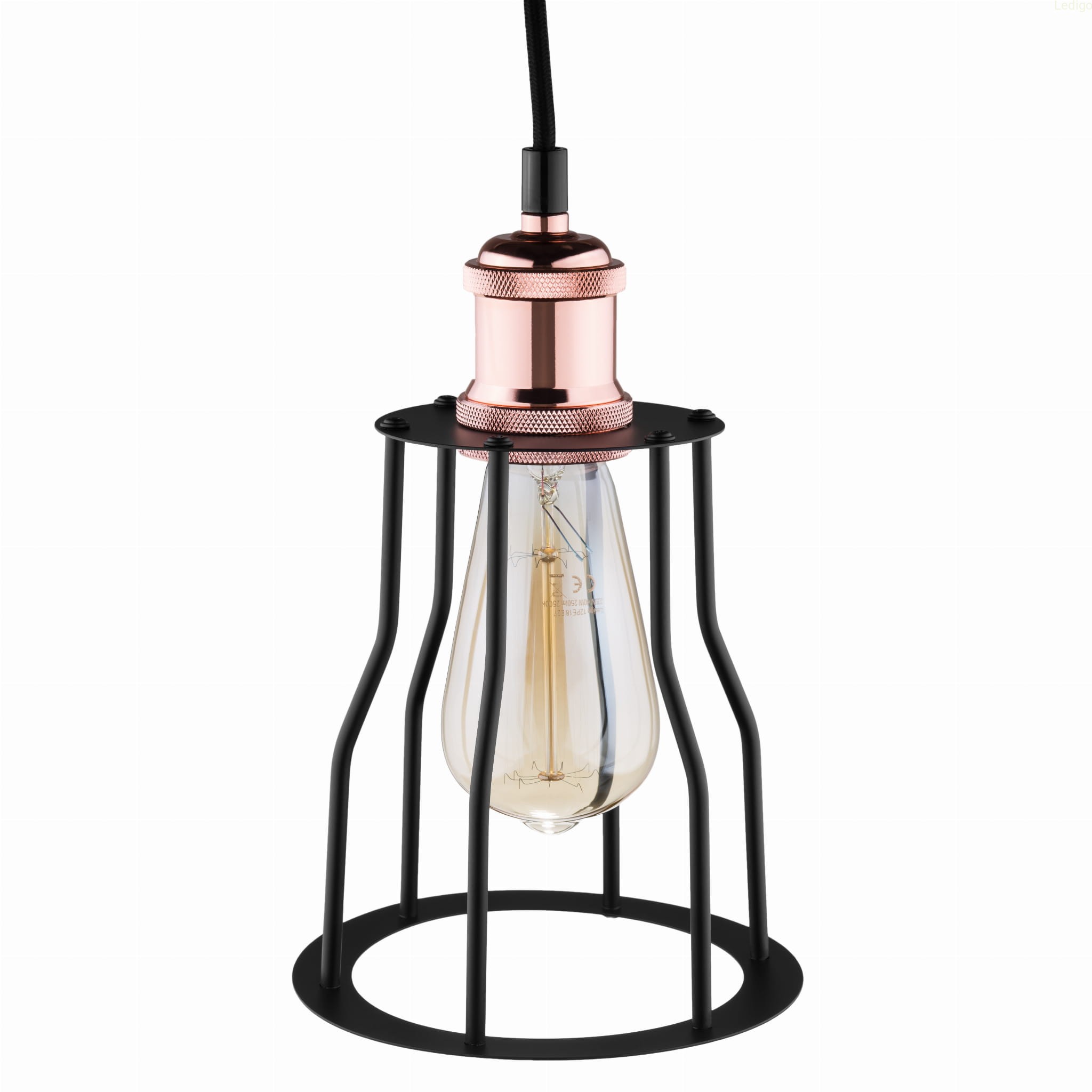 Lampa rustik loft line Ledigo różowe złoto.jpg