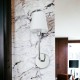Kinkiet z abażurem hotelowy srebrny Arte