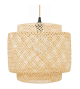lampa boho bambusowa