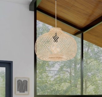 Lampa wisząca BOHO bambusowa TH04 