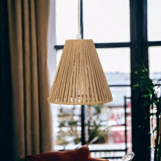 Lampa wisząca BOHO strunowa biała PHU04
