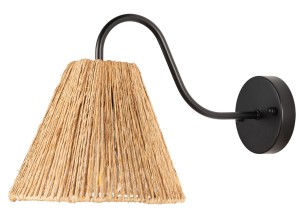 Kinkiet  Africa ścienny metalowy łuk abażur boho PHU03 