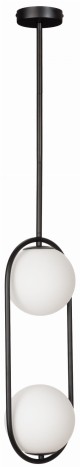 Lampa wisząca Milano Double Ring black kulka.jpg