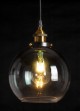 Szklana lampa wisząca turkusowa ombre.jpg
