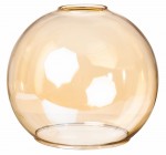 Klosz szklany Venus bursztynowy 25 cm gwint E27 