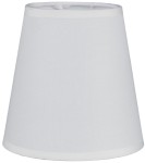Abażur mały stożek biały E14 16cm ELA7222