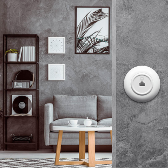 Gniazdo komputerowe z ramką białe EX1 LOFT 