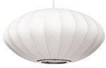 Lampa wisząca biała elegancka CLOUD elipsa