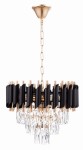 Lampa kryształowa żyrandol  ROSE GOLD ZL2008