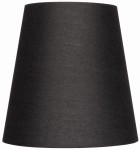 Abażur mały stożek czarny E27 16cm ELA7220 