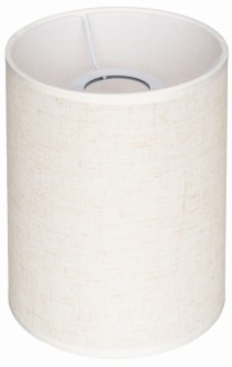 Abażur walec wąski ELA7230 len E27