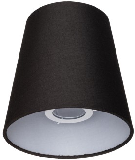 Abażur mały stożek czarny E27 16cm ELA7220 