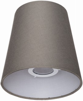 Abażur mały stożek szary E27 16cm ELA7221 