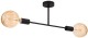 Lampa sufitowa MULTI PATYCZAK black z żarówką ozdobą dekoracyjną.jpg
