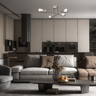 Lampa sufitowa MULTI PATYCZAK silver 4  