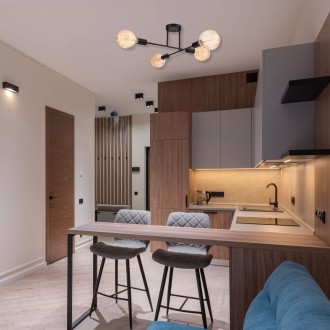 Lampa sufitowa MULTI PATYCZAK czarna 4  