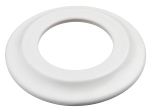 Ramka ceramiczna pojedyncza biała podtynkowa NEW