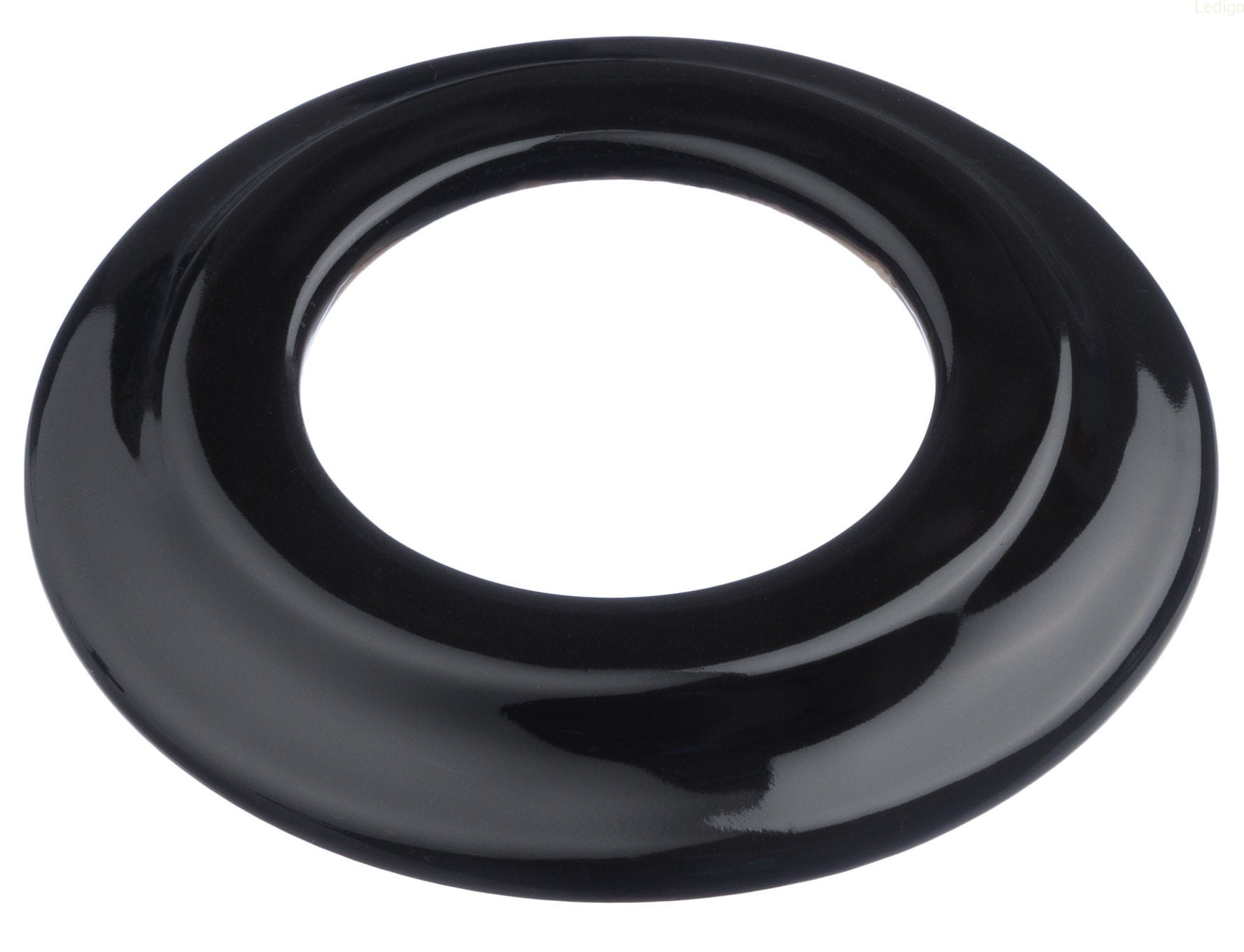 Ramka ceramiczna pojedyncza czarna