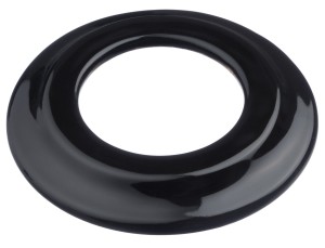 Ramka ceramiczna pojedyncza czarna podtynkowa NEW