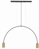 Lampa wisząca minimalistyczna czarna DUO łuk.jpg