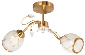 Lampa sufitowa z kryształkami żyrandol klasyczny Sofia WSG04A2 