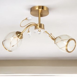 Lampa sufitowa z kryształkami żyrandol klasyczny Sofia WSG04A2 