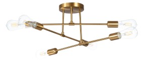 Lampa sufitowa MULTI PATYCZAK gold 6 