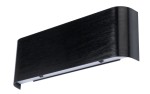 Kinkiet ścienny Slim płaski czarny  modern LED 24cm 8W 4000K 