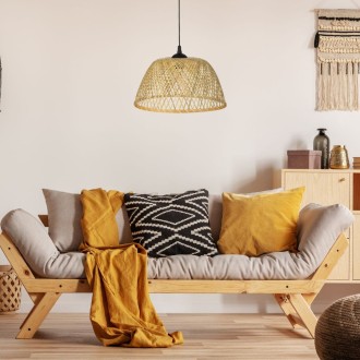 Lampa wisząca BOHO strunowa czarna PHU07