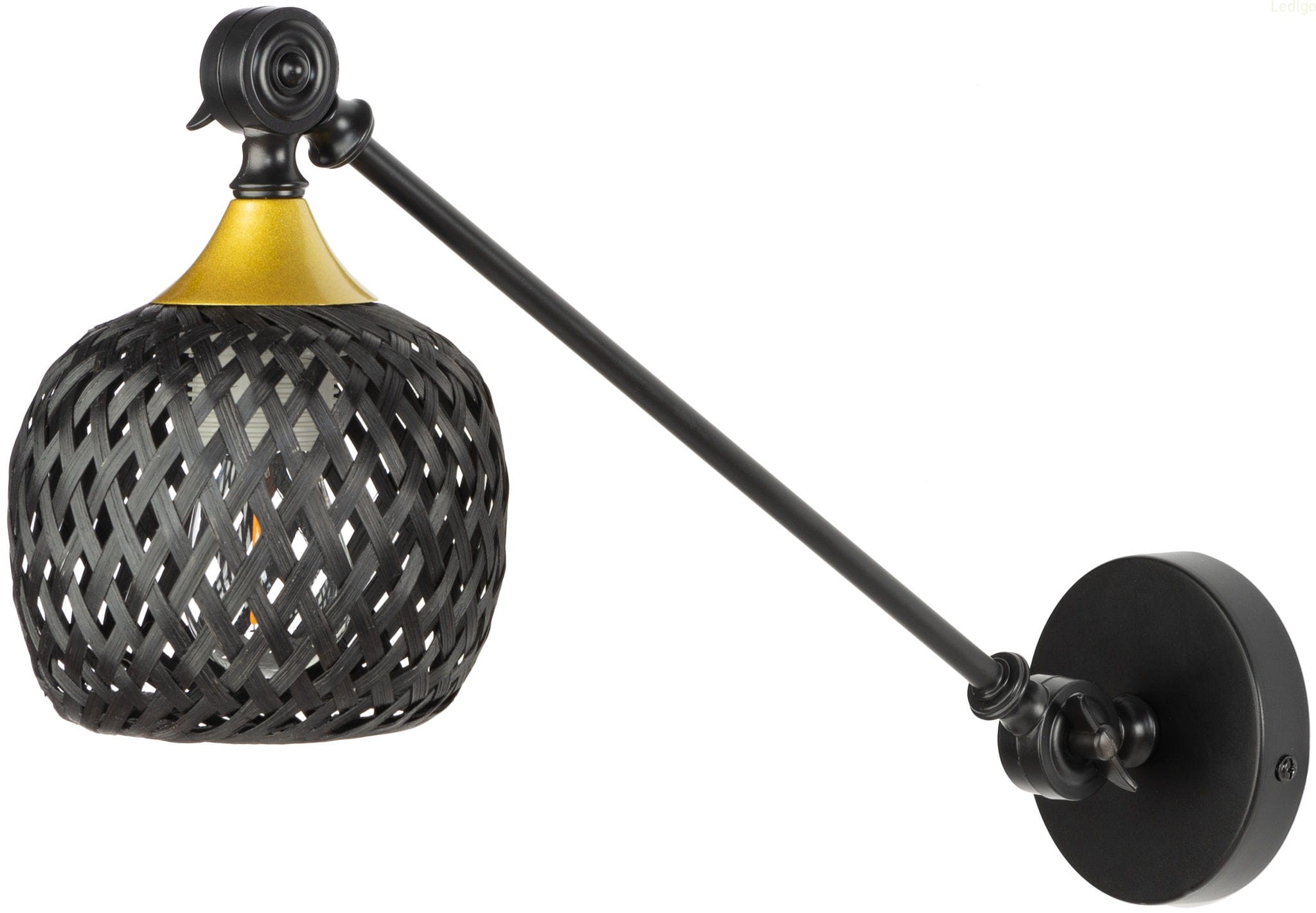 kinkiet czarny bambus salon przedpokój.jpg