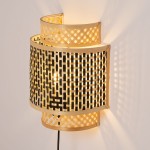 Kinkiet  bambusowy dwukolorowy BOHO TH5A 