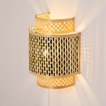 Kinkiet  bambusowy dwukolorowy BOHO TH5A  