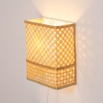 Kinkiet  bambusowy BOHO TH3A biały 