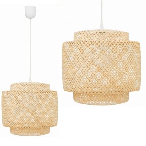 Lampa wisząca BOHO bambusowa mała TH36 