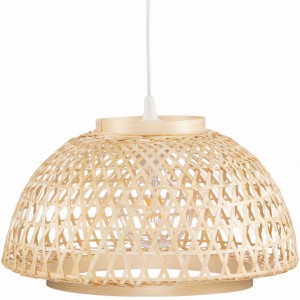 Lampa wisząca BOHO bambusowa kopuła PHU11A