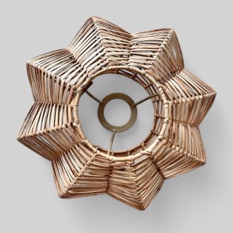 Lampa wisząca SERENITY BOHO rattanowa plecionka PHU17G