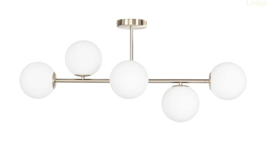 Lampa sufitowa pięć kloszy kule Ep1C19 mleczne kule.jpg