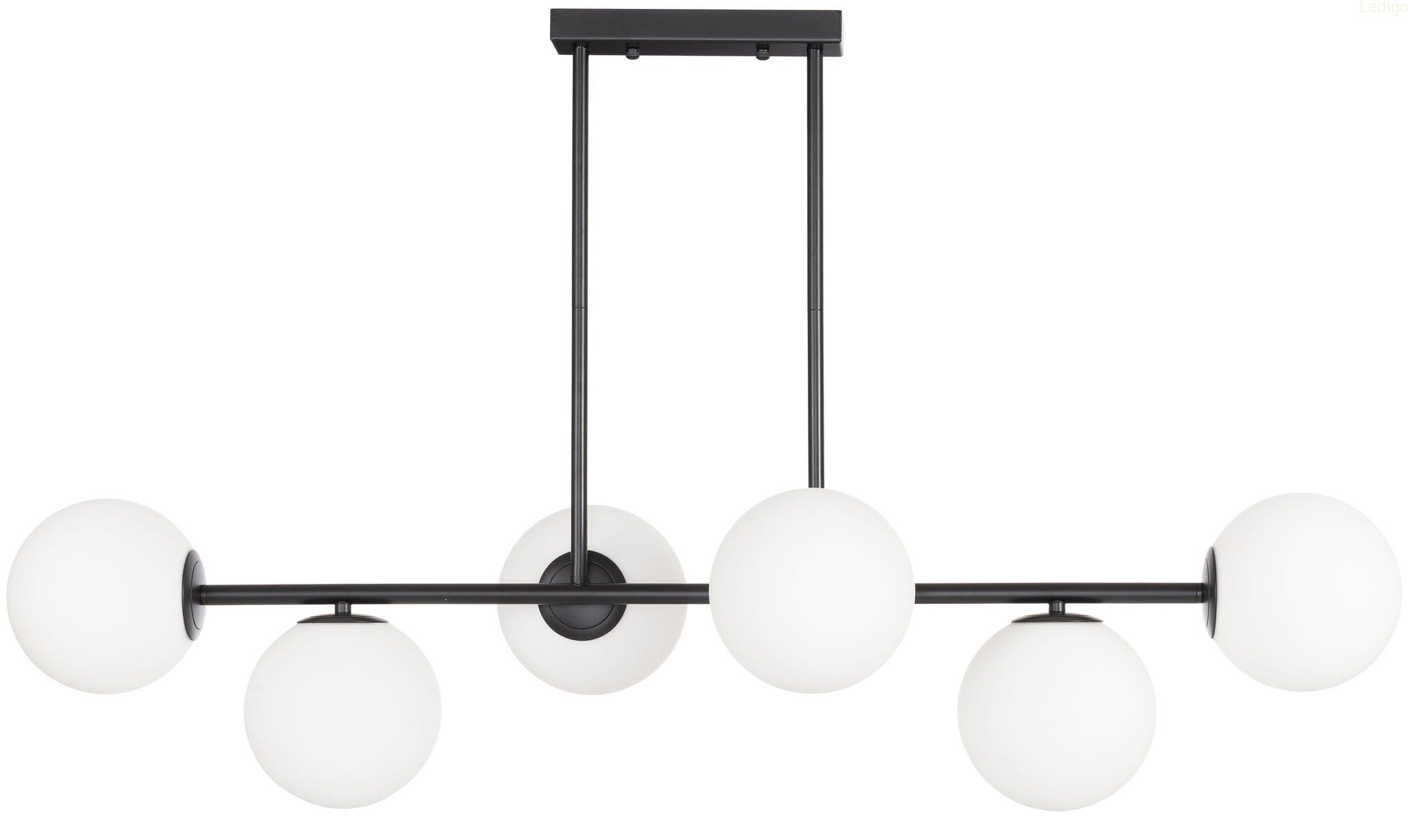 Lampa sufitowa czarna 6 kloszy Ep1C21.jpg