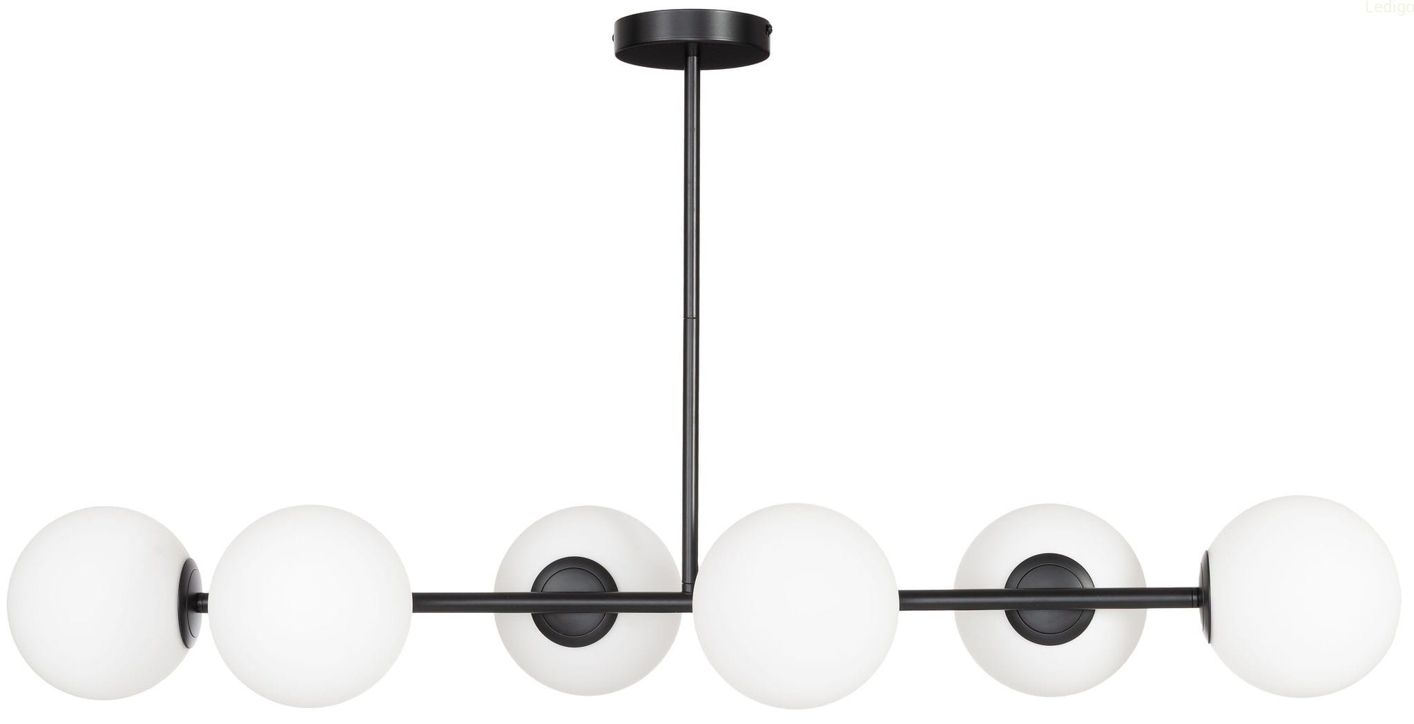 Lampa sufitowa czarna 6 kloszy Ep1C22.jpg