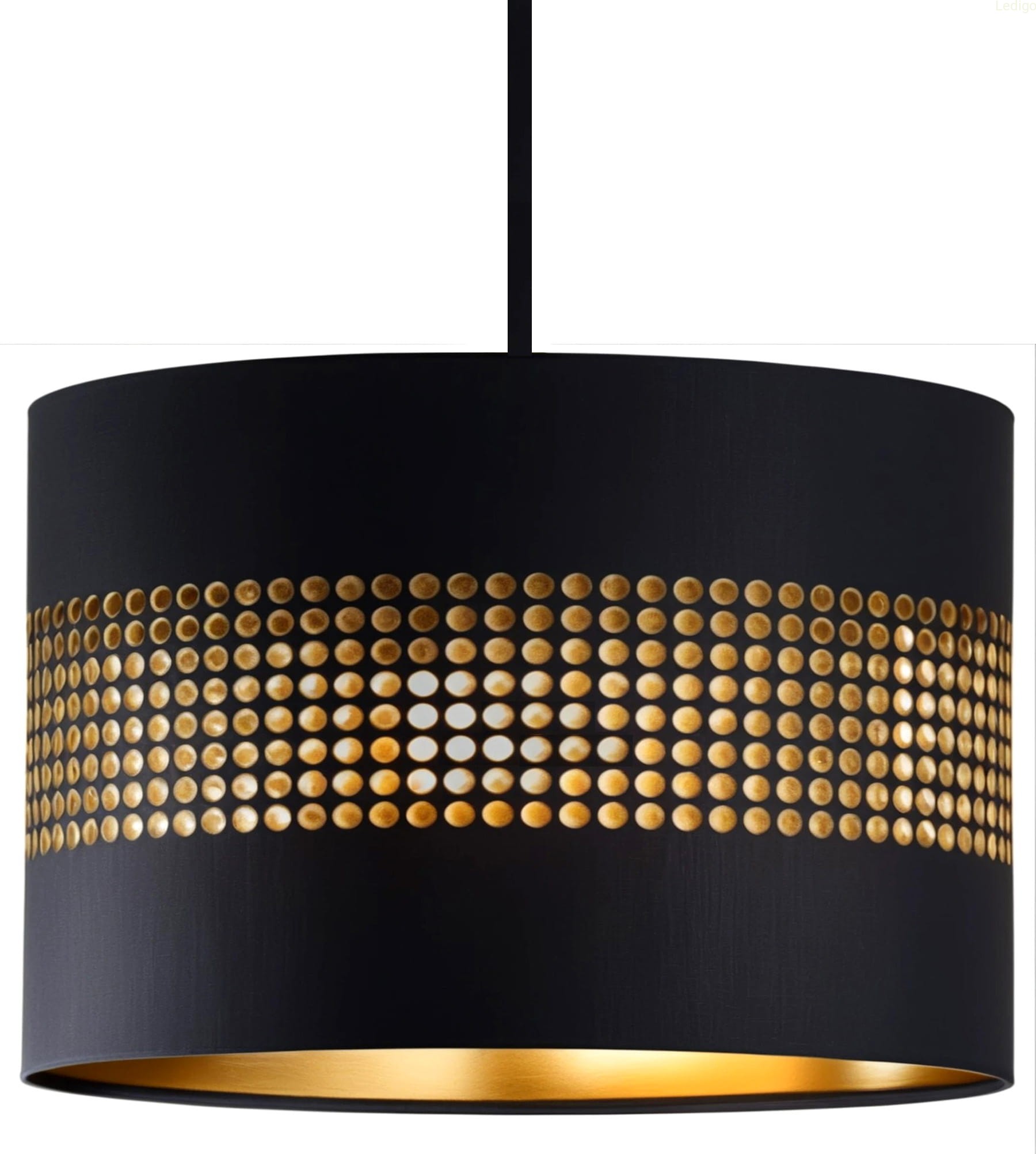 Lampa wisząca abażur ażurowy czarno-złoty ZLA7225 30cm.jpg