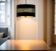 Lampa wisząca duża abażur ażurowy czarno-złotydo kuchni nad stół ażur black 35cm.jpg