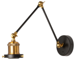 Kinkiet regulowany z włącznikiem (stelaż) NEW Antic Brass ZL104 