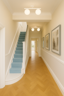 Lampa sufitowa plafon Milano white podwójna mleczne kule 