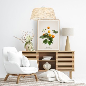 Lampa wisząca biała BOHO Weranda bambusowa 40cm TH33