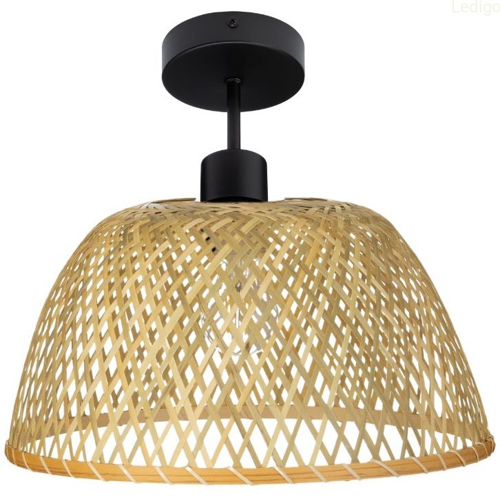 Lampa sufitowa półplafon czarny PHU07.jpg