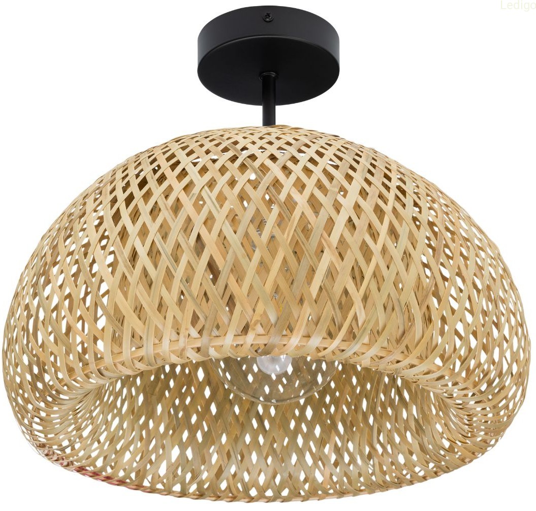 Lampa sufitowa półplafon czarny DMT56.jpg