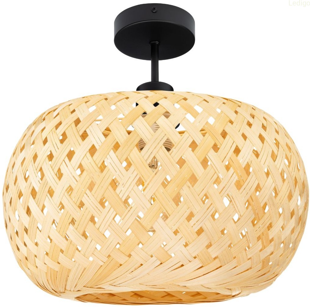 Lampa sufitowa półplafon czarny BMB02.jpg