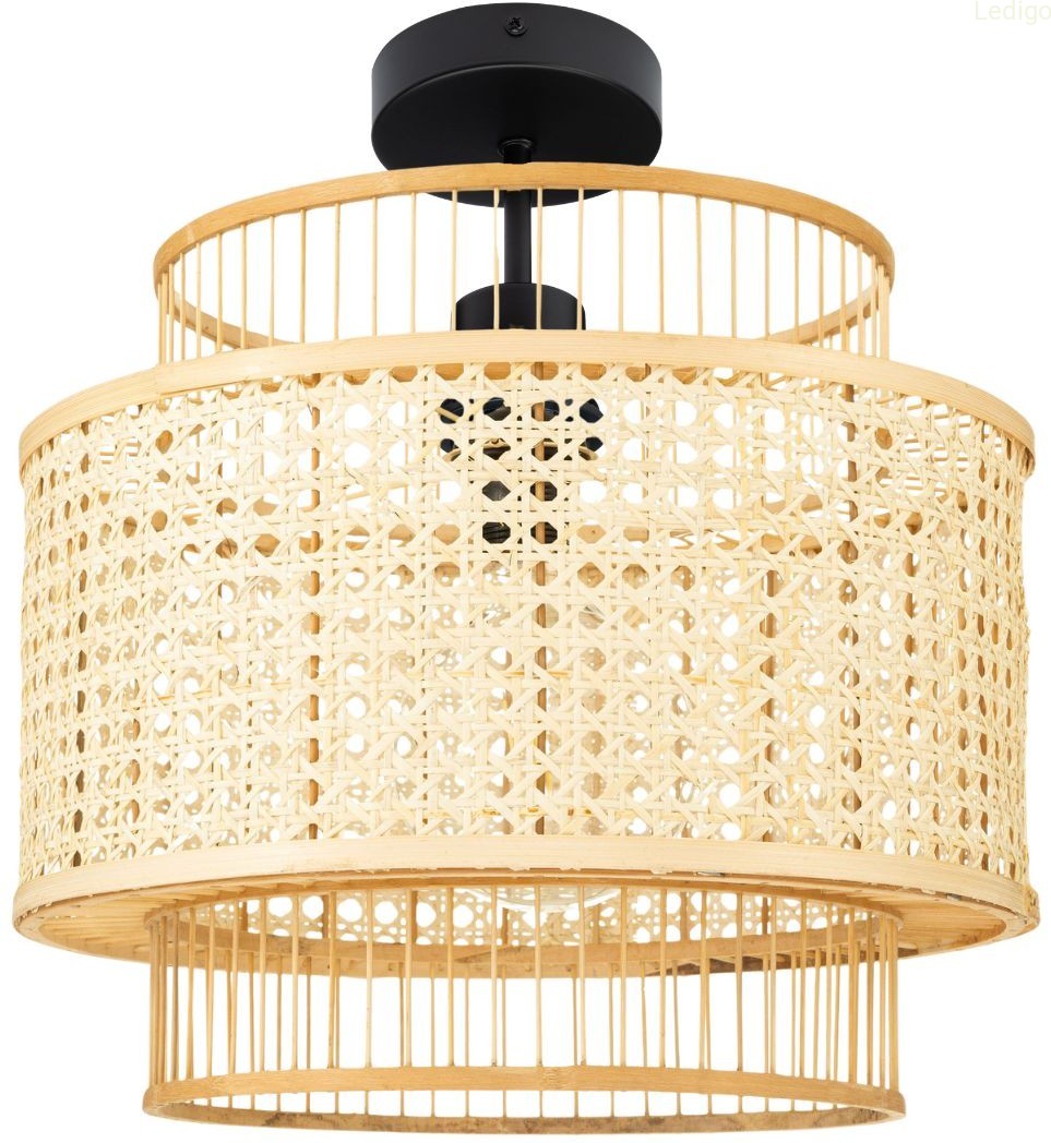 Lampa sufitowa półplafon czarny BMB07.jpg