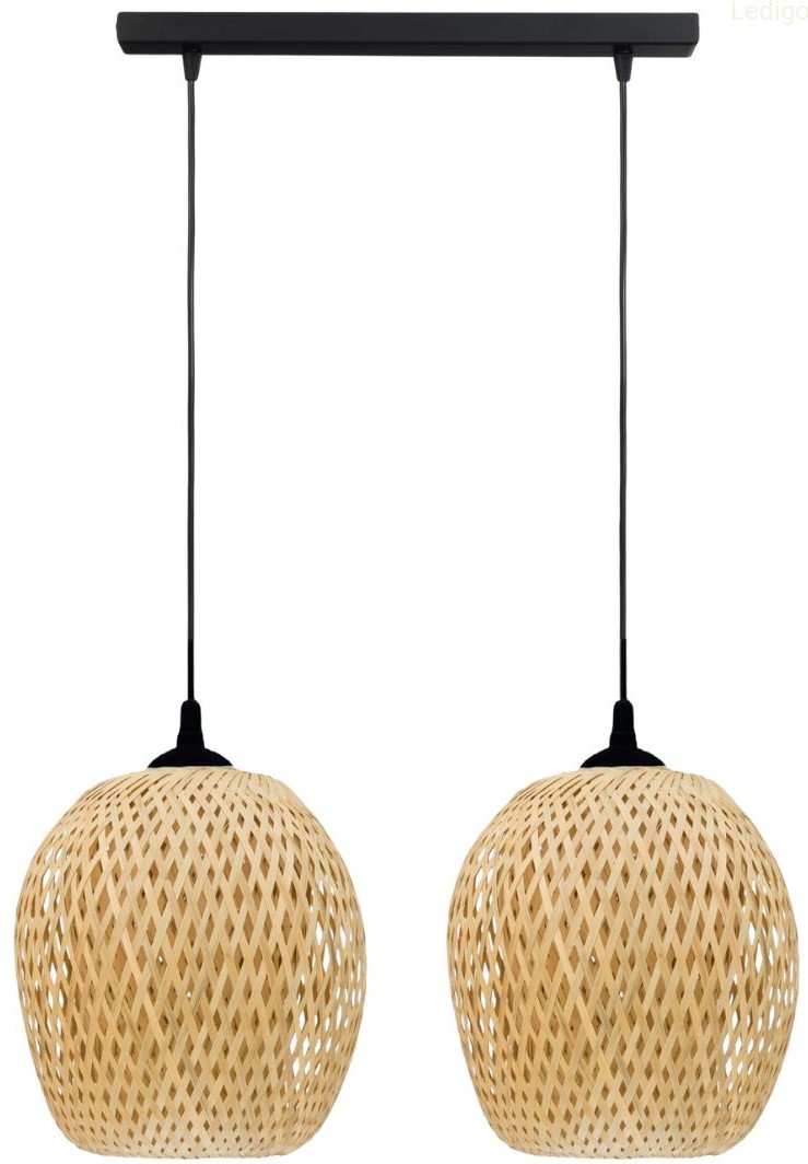 Lampa listwa podwójna sufitowa czarna DMT50.jpg