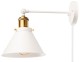 Kinkiet metalowy Rustic EW003 white z kloszem i kablem.jpg